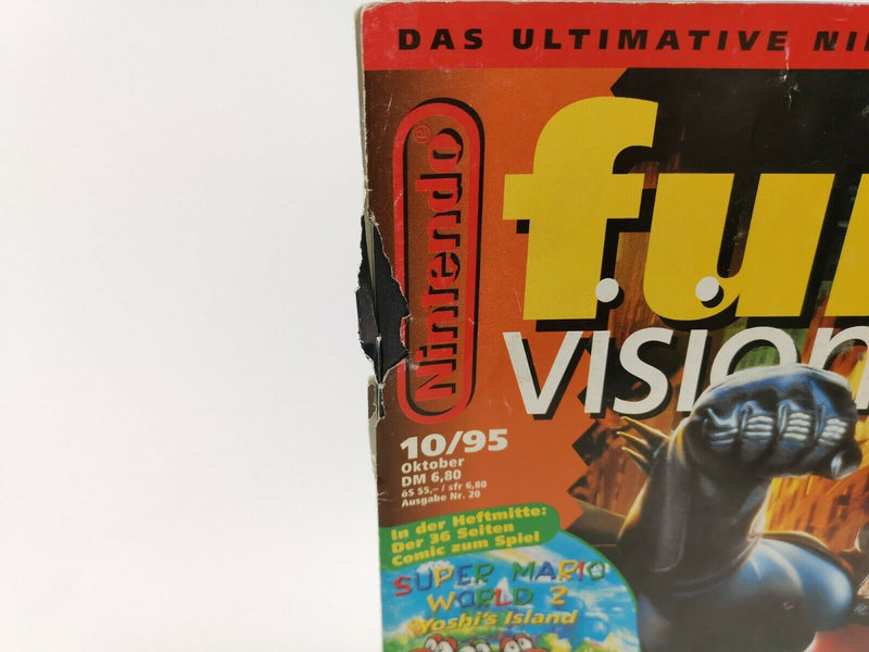 Nintendo Fun Vision Zeitschrift Ausgabe Nr. 20 Oktober 1995 | 10/95 | Magazin