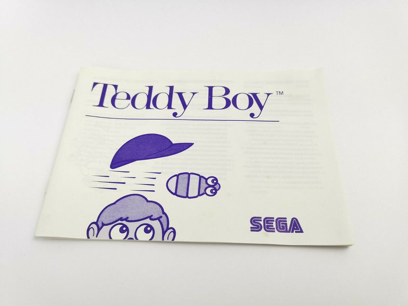 Sega Master System Spiel " Teddy Boy " MasterSystem | OVP | PAL TeddyBoy