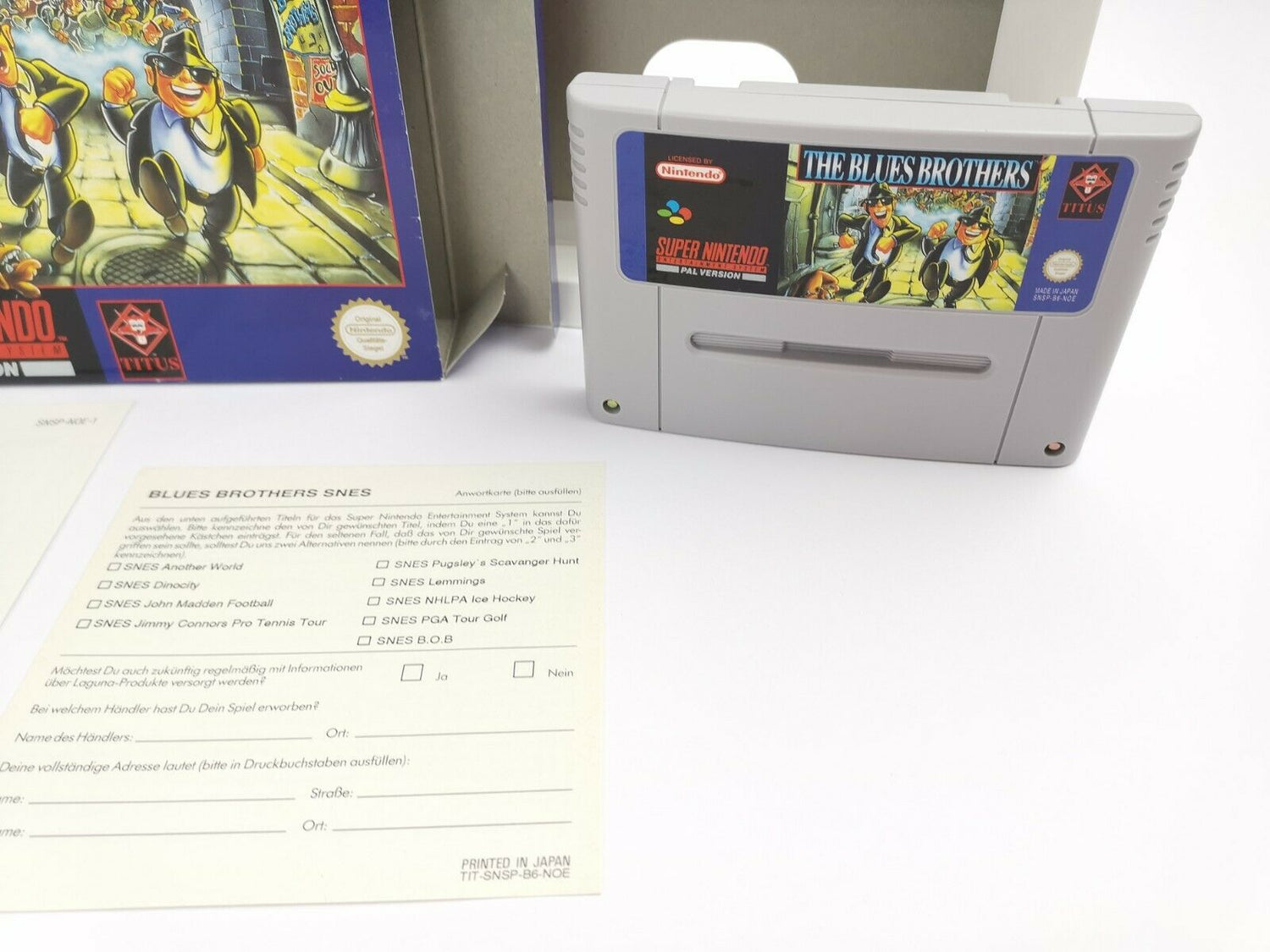 Super Nintendo game 