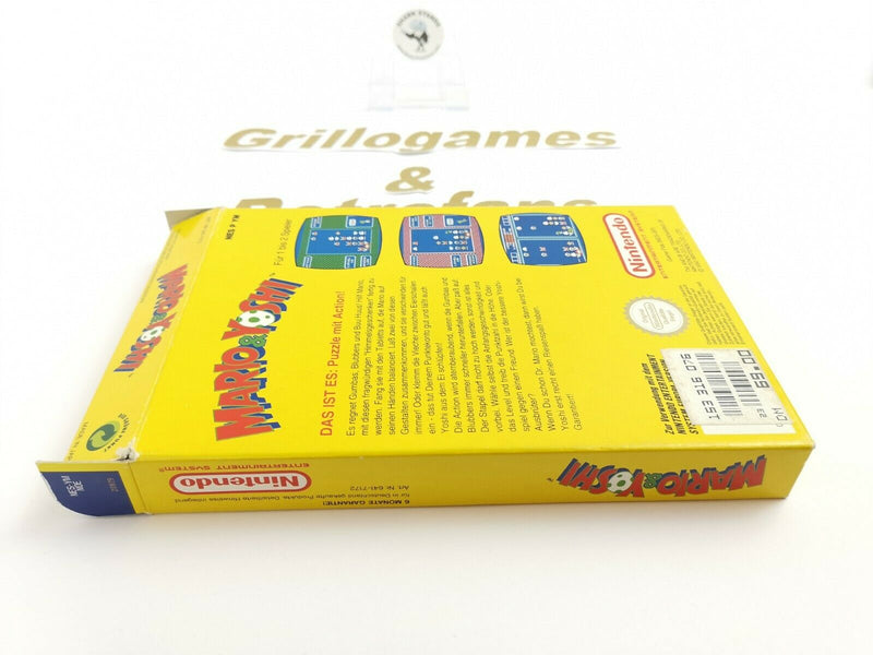 Nintendo Entertainment System game "Mario &amp; Yoshi" | NES | Original packaging | Pal