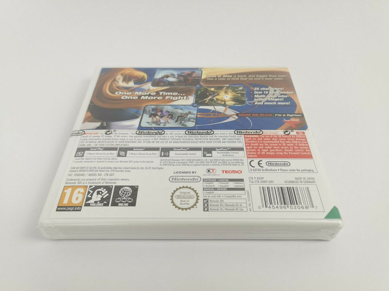 Nintendo 3DS Spiel " Dead or Alive Dimensions " NEU NEW SEALED | PAL