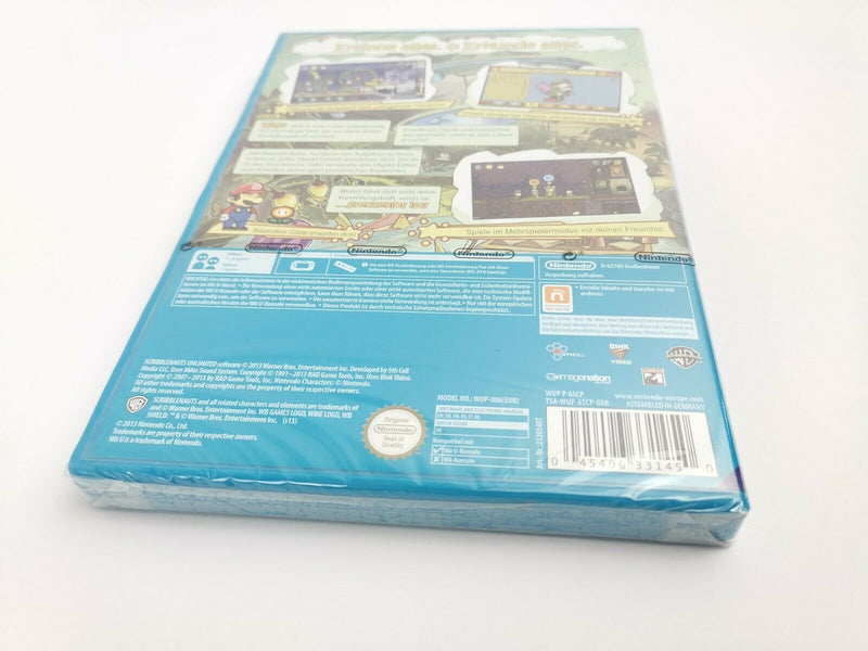 Nintendo Wii U Spiel " Scribble Nauts Unlimited " PAL NEU NEW dt. Erstauflage