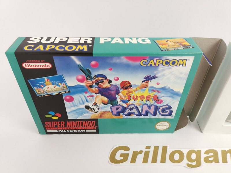 Super Nintendo Spiel " SUPER PANG " | Snes | Ovp | *neuwertig