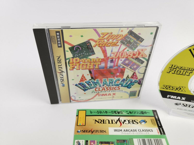 Sega Saturn Spiel " Irem Arcade Classics " | Ntsc-J | Ovp | Ss