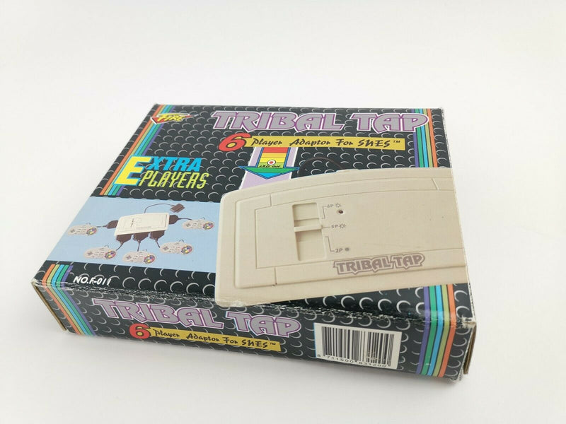 Super Nintendo Zubehör " Tribal Tap 6 Player Adapter For Snes " Neu | Unused