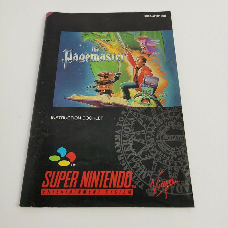 Super Nintendo Spiel " The Pagemaster " SNES | OVP | PAL EUR