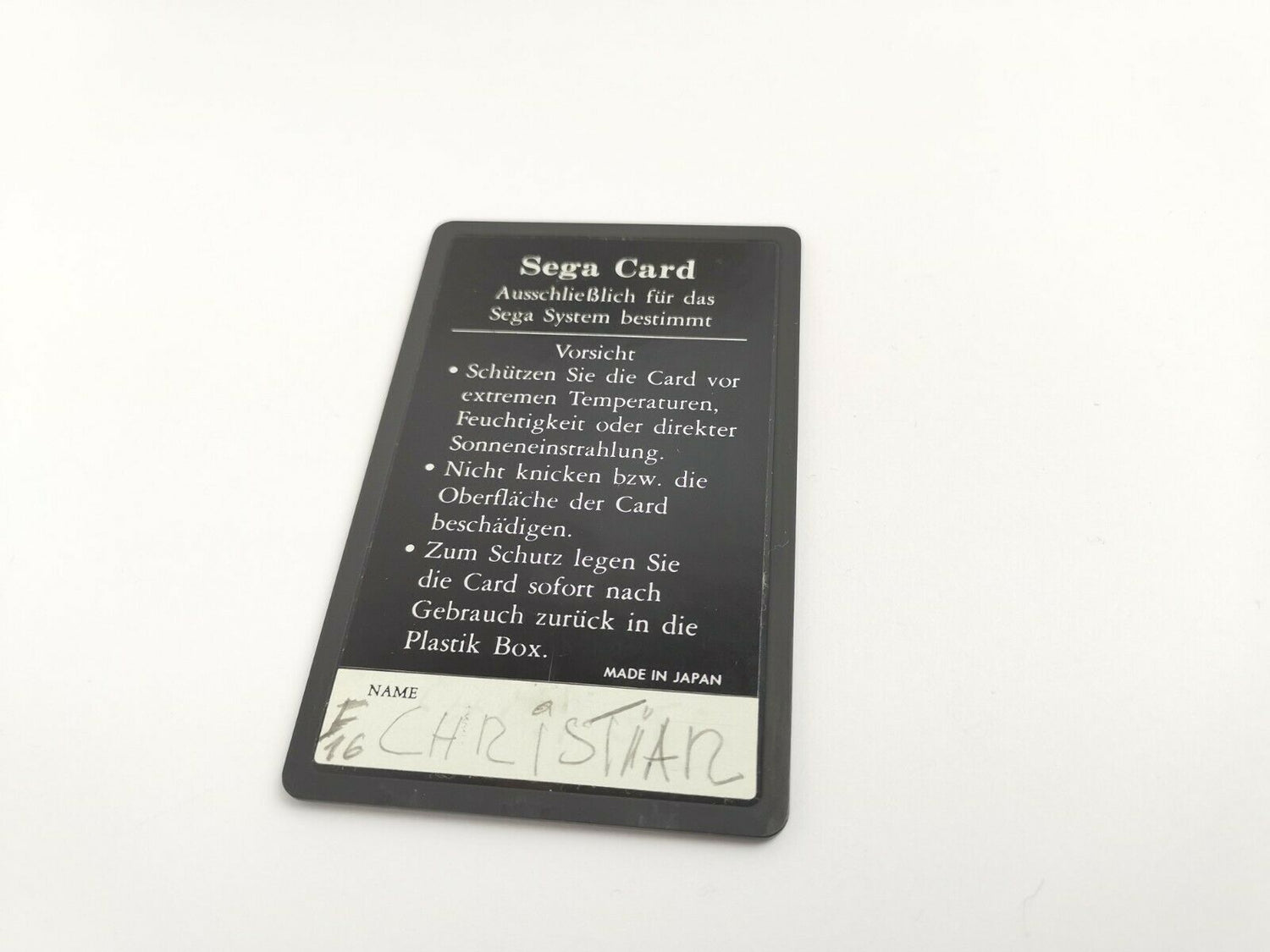 Sega Master System Spiel  