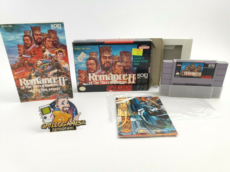 Super Nintendo game "Romance of The Three Kingdoms II 2" | Snes | Ntsc | Ovp