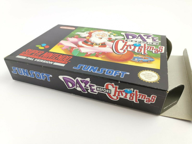 Super Nintendo Spiel " Daze before Christmas " Snes | Ovp | Pal | Cib |