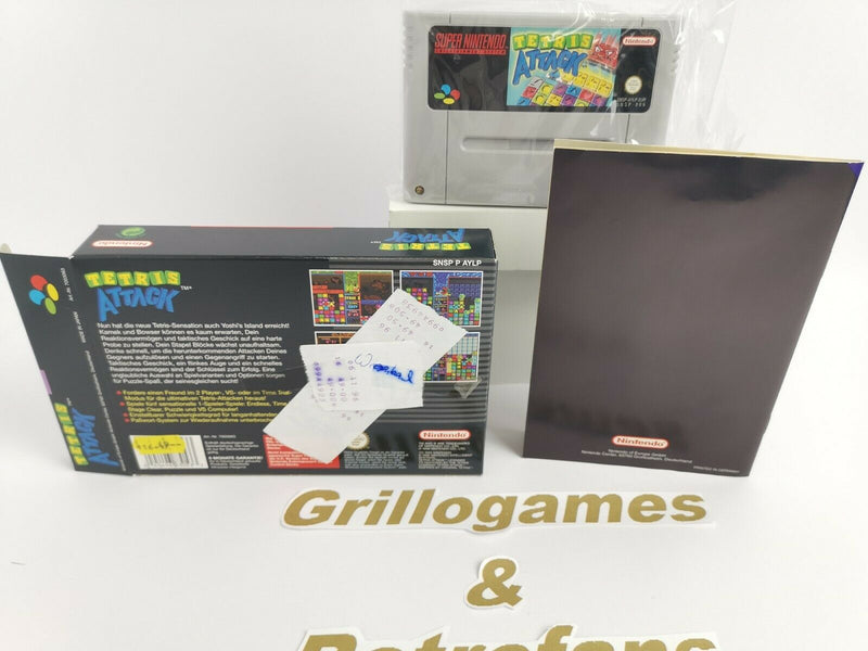 Super Nintendo Spiel | " TETRIS ATTACK " | Snes | Ovp