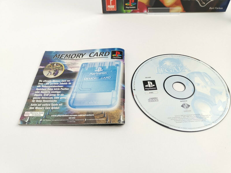 Sony Playstation 1 Spiel " Legend of Legaia & Strategy Guide " Ps1 | Lösungsbuch