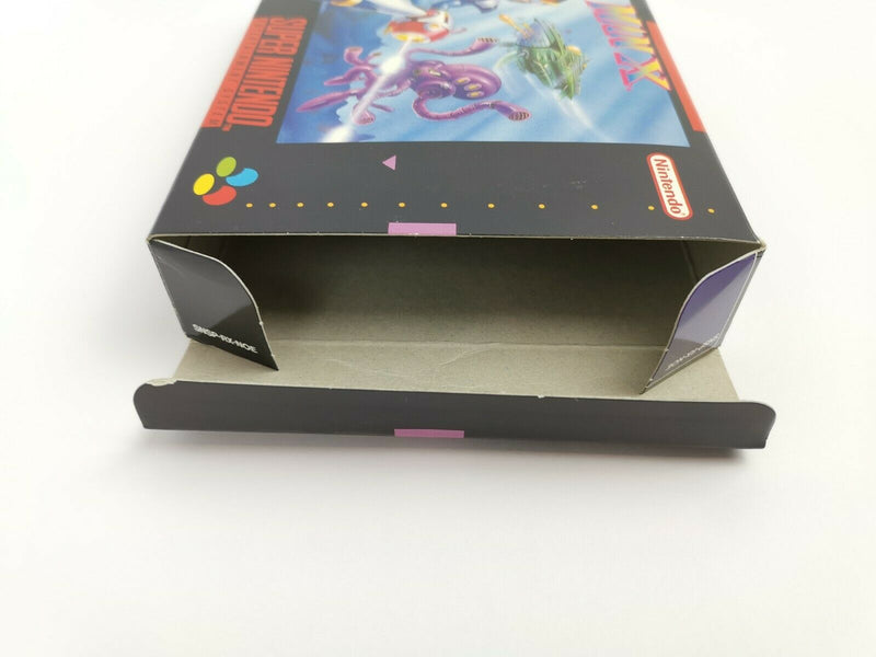 Super Nintendo Game "Mega Man X" Snes | Original packaging | Pal | CIB