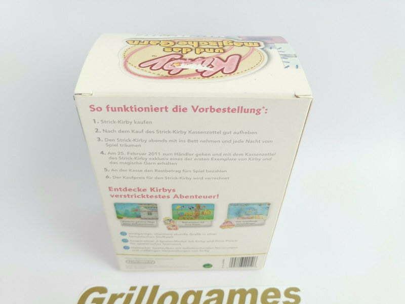 Strick Kirby - Vorbestellung zu Kirby und das magische Garn | Nintendo Wii |