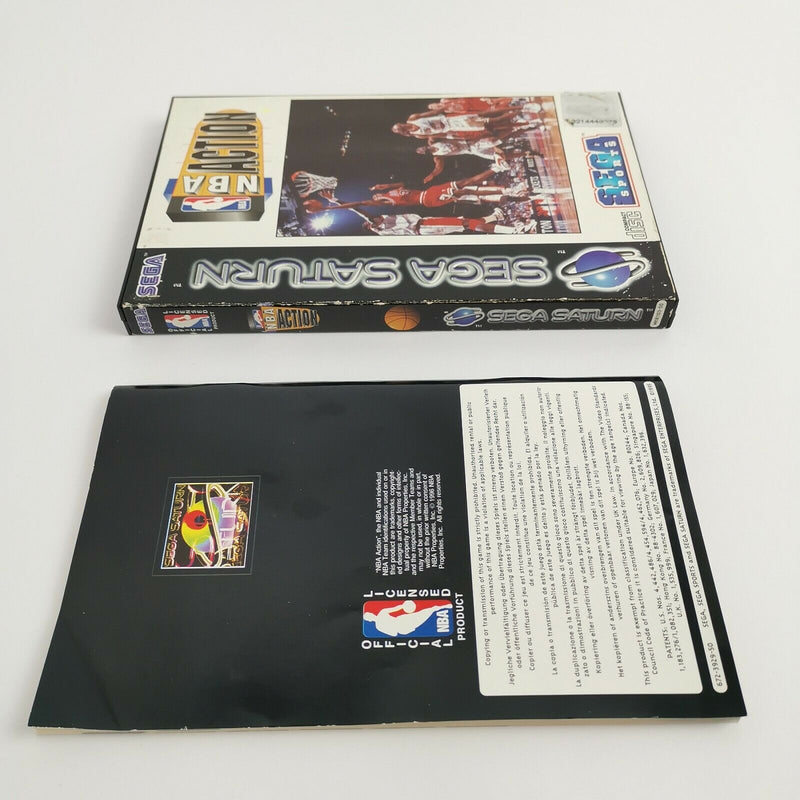 Sega Saturn Game "NBA Action" SegaSaturn | Original packaging | PAL basketball