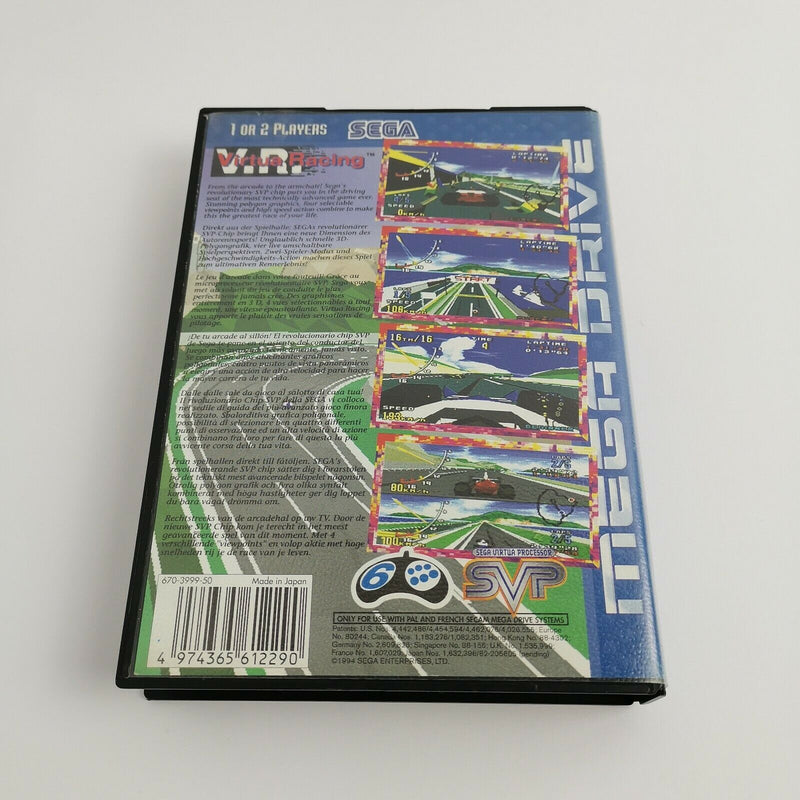 Sega Mega Drive Spiel " V.R. Virtua Racing " MD MegaDrive | OVP | PAL