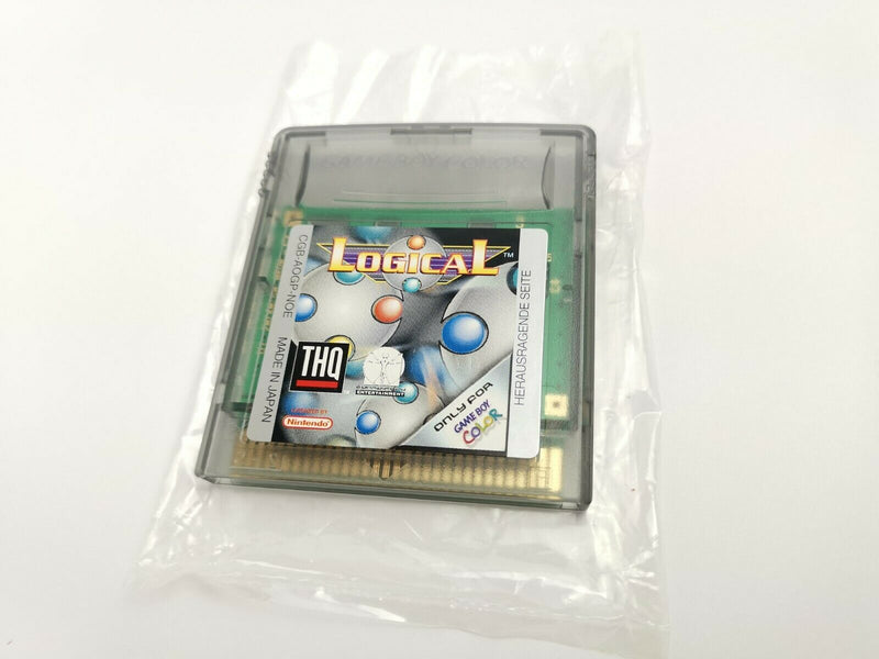 Nintendo Gameboy Color Game "Logical" Original Box | Pal | GBC