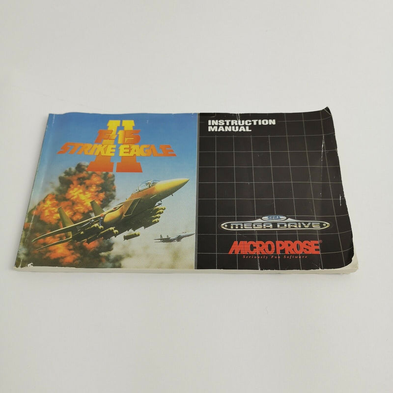 Sega Mega Drive Spiel " F-15 Strike Eagle " MD MegaDrive | OVP | PAL