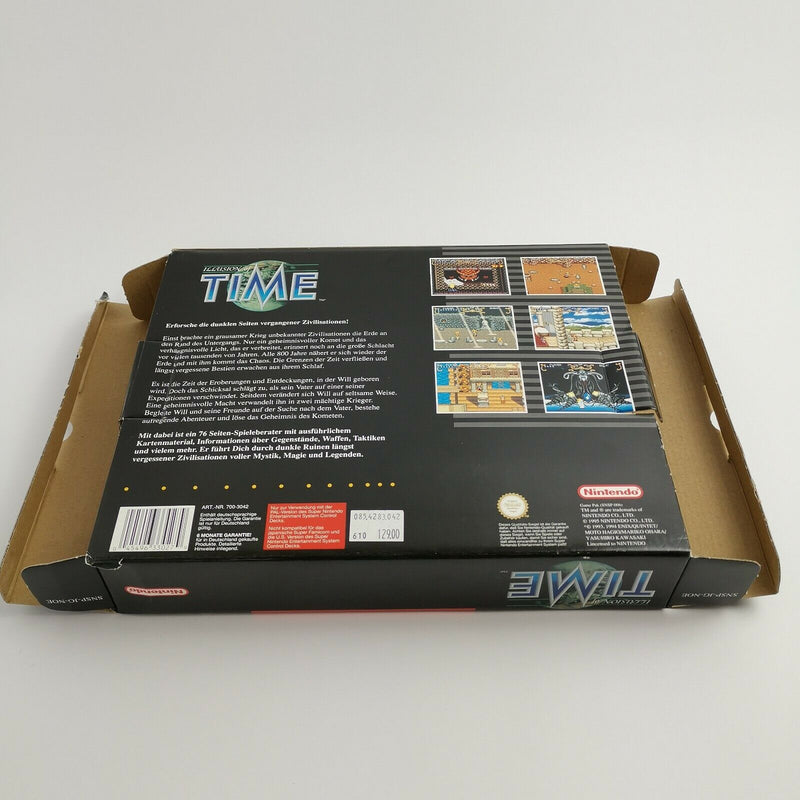Super Nintendo game "Illusion of Time" SNES Big Box | Original packaging | German PAL version
