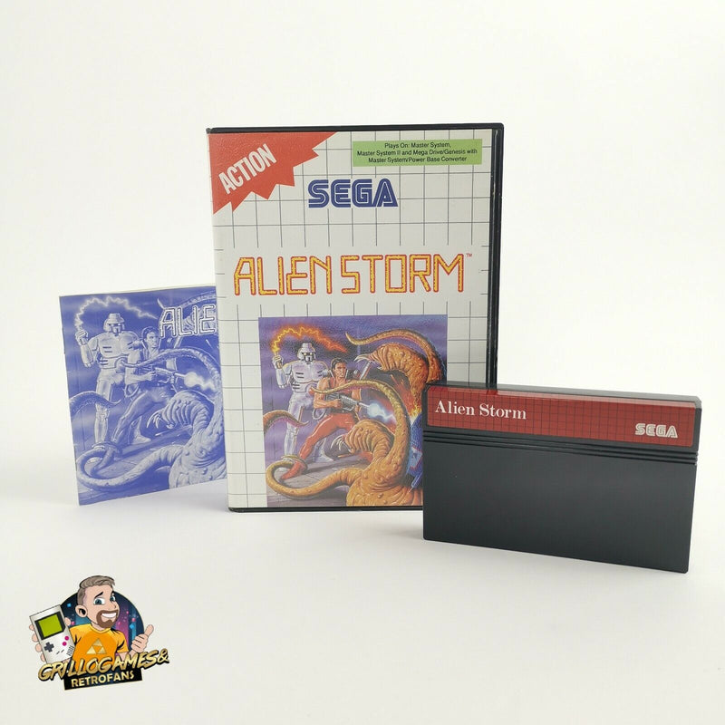 Sega Master System Spiel " Alien Storm " MS MasterSystem Game | OVP | PAL