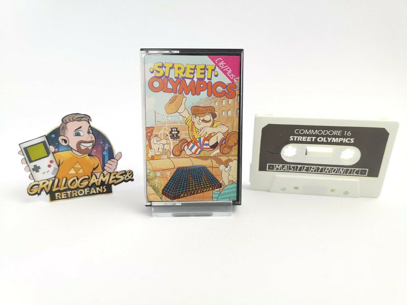 Commodore C16 / Plus 4 Spiel " Street Olympics " Commodore-16