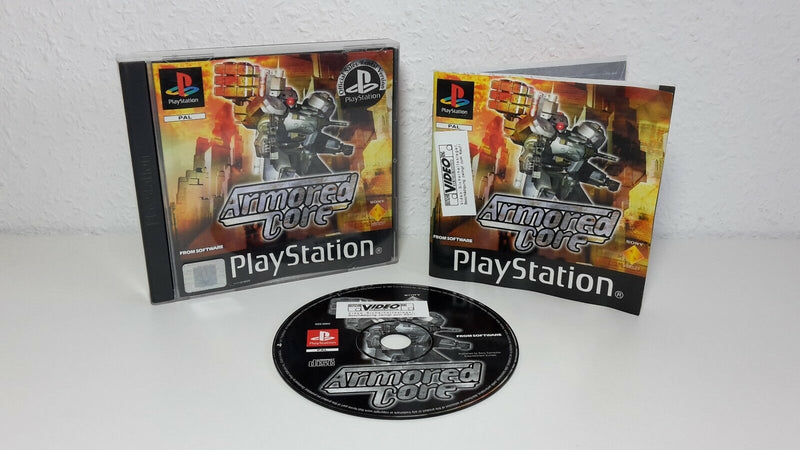 Sony Playstation 1 game "Armored Core"