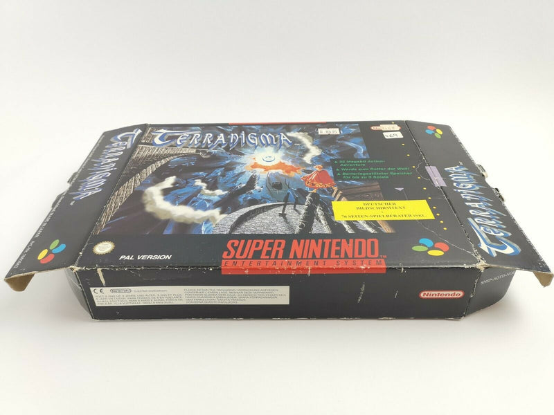 Super Nintendo Spiel " Terranigma " Snes | Ovp | Pal | Big Box