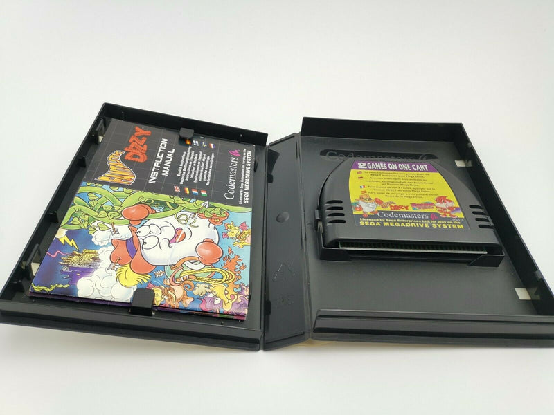Sega Mega Drive Spiel " 2 Games on One Cart  Fantastic Dizzy & Cosmic Spacehead