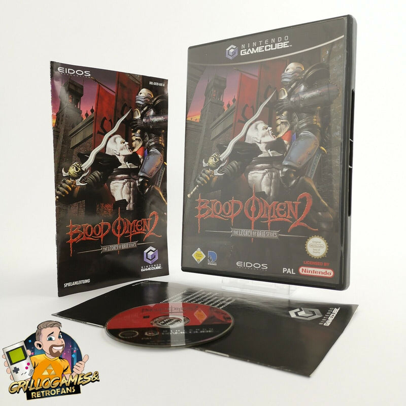 Nintendo Gamecube Spiel " Blood Omen 2 The Legacy of Kain Series " OVP | PAL NOE