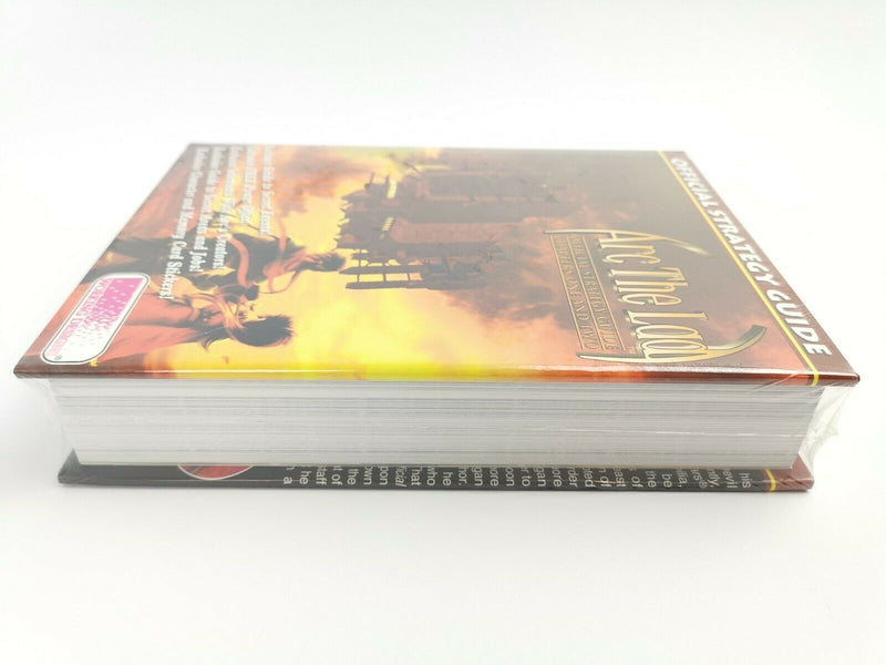 Sony Playstation 1 Official Strategy Guide " Arc The Lad " Ps1 | Ntsc | New |Neu