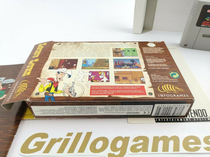 Super Nintendo Spiel " Lucky Luke " Snes | Ovp | Pal | CIB |