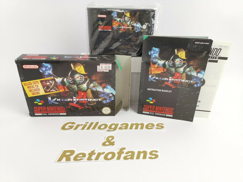 Super Nintendo Spiel | " Killer Instinct " | Snes | Ovp |