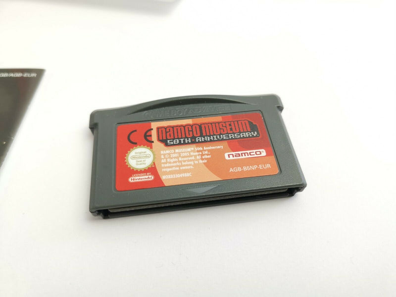 Nintendo Gameboy Advance Spiel " Namco Museum 50th Anniversary " GBA | Ovp | Pal