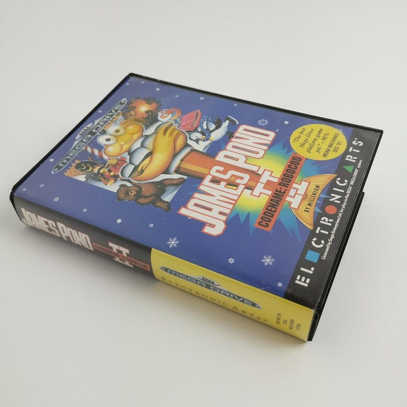 Sega Mega Drive Spiel " James Pond II 2 Codename Robocod " MD MegaDrive OVP PAL