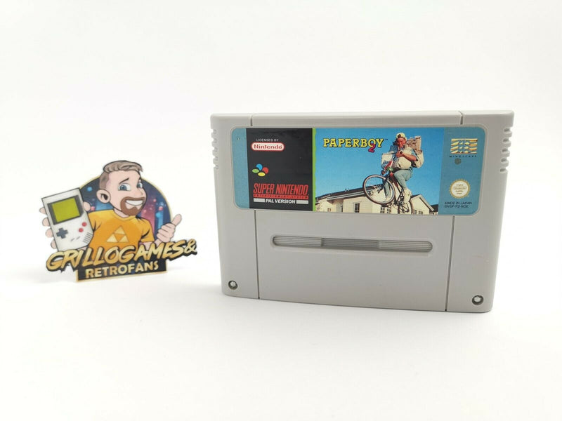 Super Nintendo Game "PaperBoy 2" Snes | Module | NOE | Pal