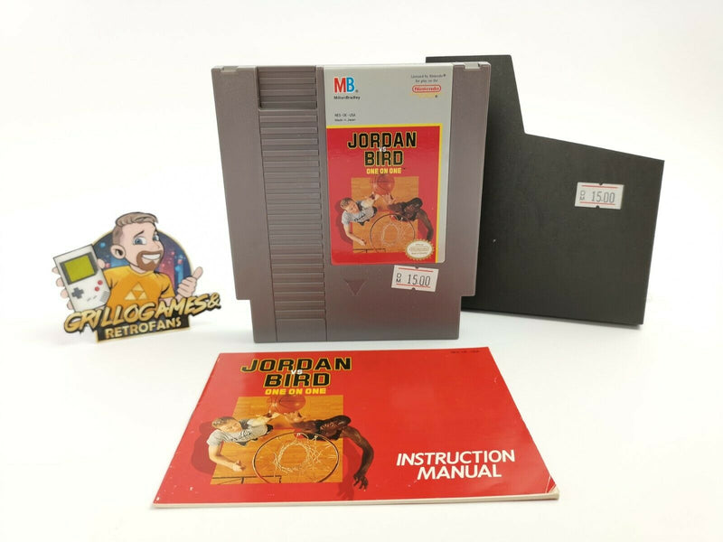 Nintendo Entertainment System Game "Jordan vs. Bird" NES | Module | Ntsc USA