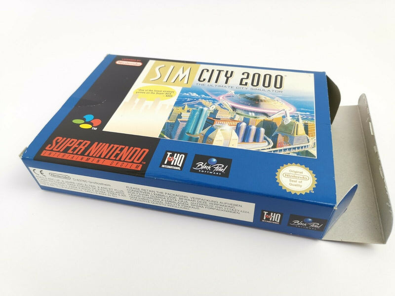 Super Nintendo Spiel " Sim City 2000 " Snes | Ovp | Pal | CIB