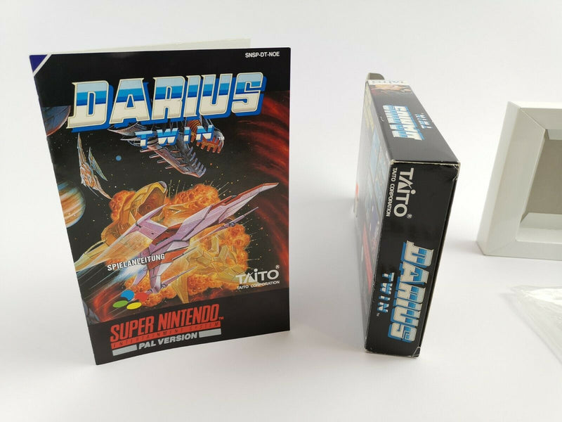 Super Nintendo Spiel " Darius Twin " Snes | Ovp | Pal | CIB