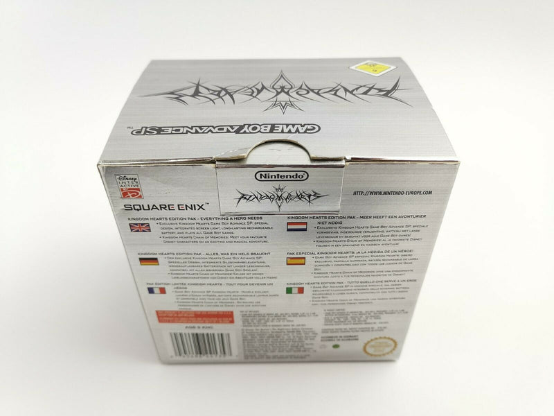 Nintendo Gameboy Advance SP Konsole " Kingdom Hearts Edition Pak " GBA | Ovp