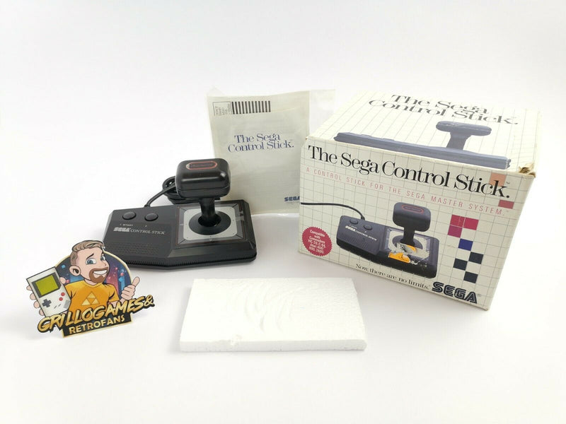 Sega Master System Controller "The Sega Control Stick" Joypad | Original packaging | PAL