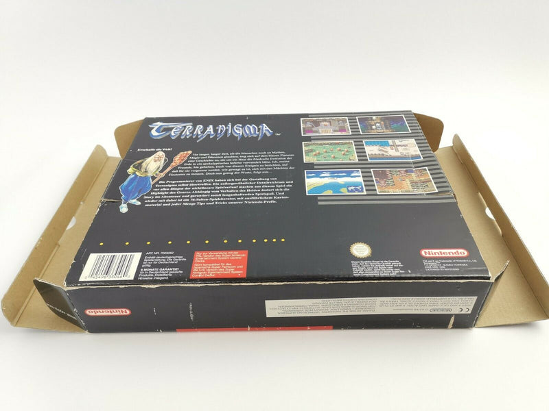 Super Nintendo game "Terranigma" Snes | Original packaging | Pal | Big box