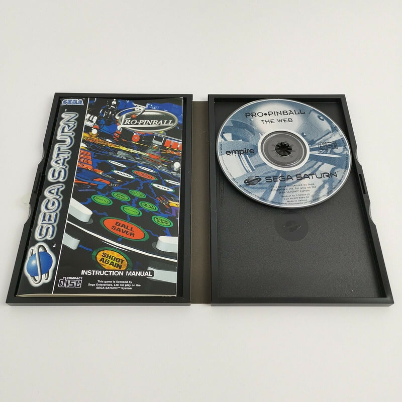 Sega Saturn game "Pro Pinball" SegaSaturn | Original packaging | PAL Pro Pinball