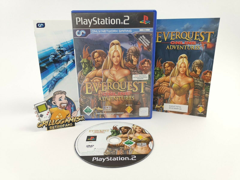 Sony Playstation 2 Game "Everquest Online Adventures" Ps2 | Pal | Ovp