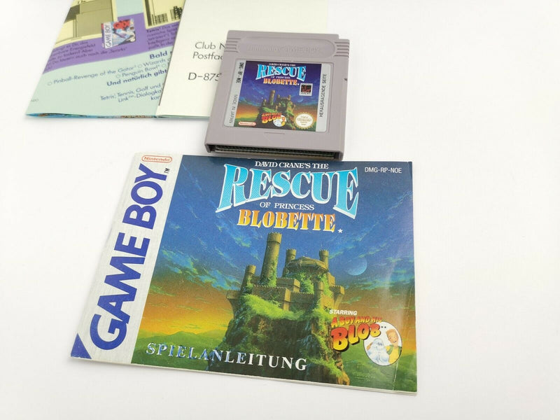 Nintendo Gameboy Classic Spiel " Rescue of Princess Blobette " Ovp | Pal | NOE