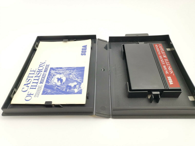Sega Master System Spiel " Castle of Illusion starring Mickey Mouse " Pal | Ovp