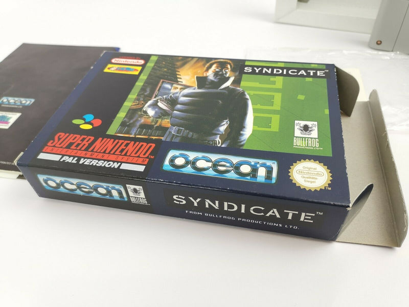 Super Nintendo game "Syndicate" | Snes | Original packaging | Pal | CIB