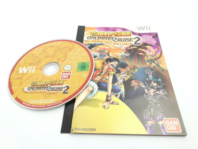 Nintendo Wii Spiel " One Piece Unlimited Cruise 2 das Erwachen eines Helden "