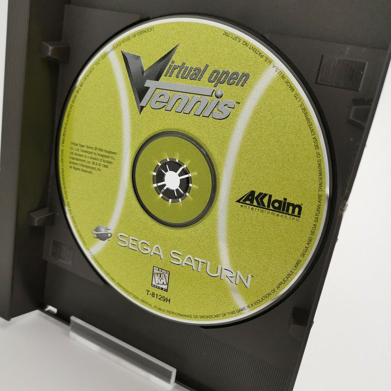 Sega Saturn Spiel " Virtual Open Tennis " SegaSaturn | NTSC-U/C USA | Acclaim