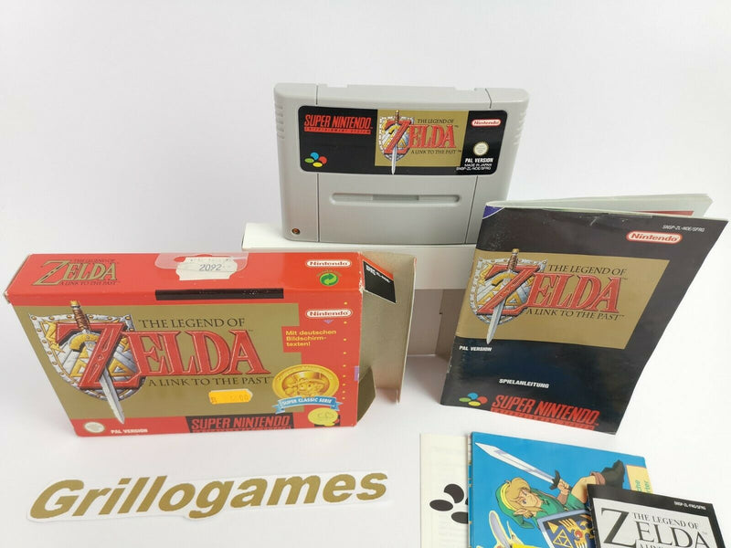 Super Nintendo | " The Legend of Zelda a link to the Past  " | Snes | Ovp | Pal*