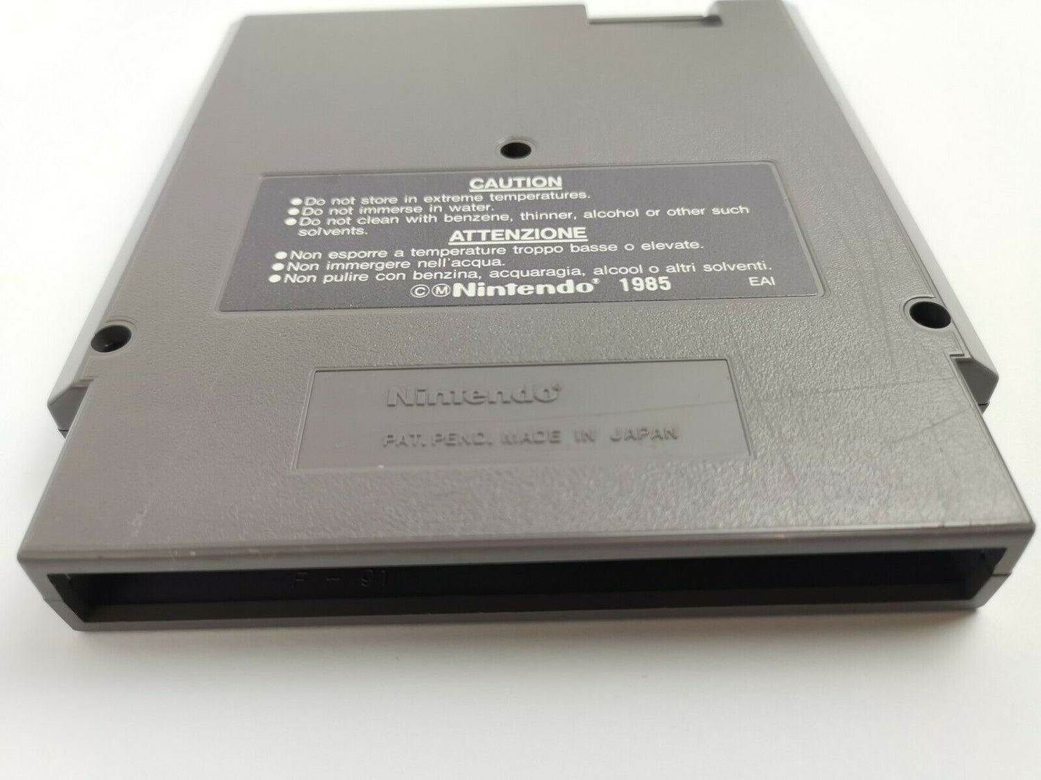 Nintendo Entertainment System Spiel 
