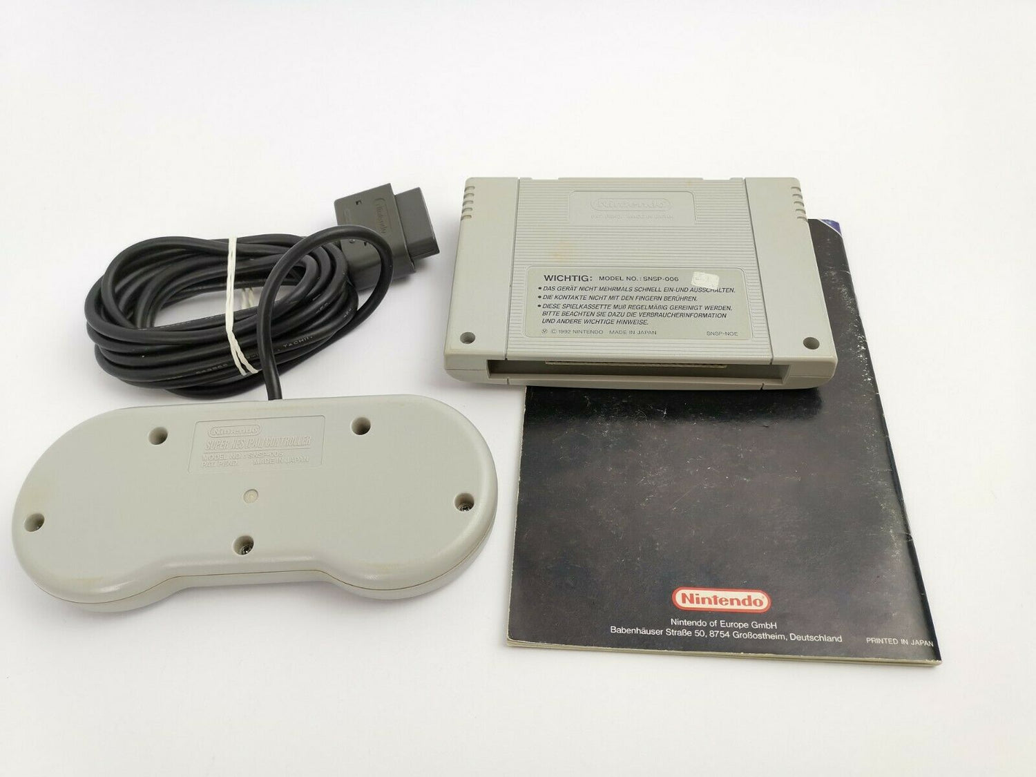 Super Nintendo Konsolen Set mit The Legend of Zelda, 1 Control. und Kabeln |SNES